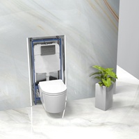 Chasse d'Eau Double Débit Encastrée de Bonne Qualité pour WC Suspendus