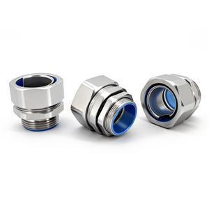 Connecteur de conduit <span class=keywords><strong>flexible</strong></span> métallique étanche à liquide droit mâle M25 - Product Image 1