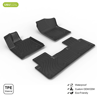 Tapis de sol de voiture en TPE imperméables toutes saisons, ajustement précis 3D pour AITO M7 2024