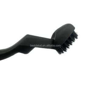 Mango curvo negro Nylon Limpieza <span class=keywords><strong>de</strong></span> polvo Esponja Almohadilla Cepillo <span class=keywords><strong>de</strong></span> limpieza Cepillo <span class=keywords><strong>de</strong></span> detalle automático para <span class=keywords><strong>lavado</strong></span> <span class=keywords><strong>de</strong></span> autos - Product Image 6