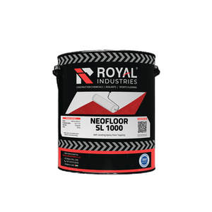 รอยัล อินดัสทรีส์ นีโอฟลอร์ เอสแอล 1000 น้ำยาเคลือบพื้นอีพ็อกซี่ปรับระดับเอง 20 กก. พรีเมียมสำหรับการเคลือบพื้น - Product Image 1