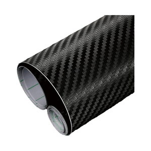 Vinilo Adhesivo para Automóviles de Fibra de Carbono Negra <span class=keywords><strong>3D</strong></span> de 1.52*18m, con Tecnología de Liberación de Burbujas, Adhesivos Elegantes para Automóviles - Product Image 3