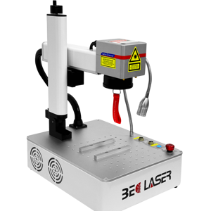 20W Gold Silver Stainless Steel Brass Aluminum Laser Source DIY <b>Mini</b> <b>Desk</b> Jewelry Marking Machine - Product Image 1