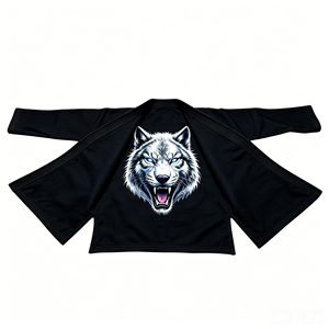Fabricante de <span class=keywords><strong>Kimonos</strong></span> de BJJ Personalizados, Servicio OEM, 100% Algodón, 450 GSM, para Grappling Profesional, para Adultos y Niños (Directo de Fábrica) - Product Image 2
