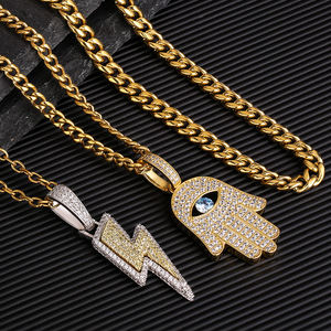 KRKC Personalizza Mens Gioielli In Acciaio Inossidabile 3 millimetri 20 pollici Catena Della Corda Sfera Cavo <span class=keywords><strong>Franco</strong></span> 18K Oro Argento Catena commercio All'ingrosso della collana - Product Image 5