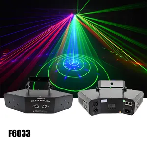 Factory wholesale ktv home dj disco lazer 6 eyes rgb laser party light