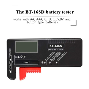 Digitaler Batterie <span class=keywords><strong>tester</strong></span> BT-168D 9V/1,5 V/AA/AAA Batterie kapazitäts <span class=keywords><strong>tester</strong></span> Knopf zellen volt prüfer Universal batterie <span class=keywords><strong>tester</strong></span> BT168D - Product Image 4
