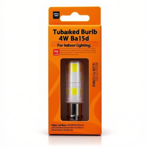 หลอดไฟ LED แบบท่อ 4W ขั้ว Ba15d สำหรับไฟส่องสว่างภายในอาคาร - Product Image 2