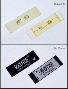 <span class=keywords><strong>2025</strong></span> cá nhân logo quần áo nhãn tùy chỉnh thêu dệt may thẻ - Product Image 5