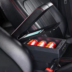 Boîte de rangement multifonctionnelle <span class=keywords><strong>pour</strong></span> accoudoir central de voiture Boîte de luxe <span class=keywords><strong>pour</strong></span> accoudoir de voiture <span class=keywords><strong>pour</strong></span> <span class=keywords><strong>Ford</strong></span> <span class=keywords><strong>Fiesta</strong></span> Fusion - Product Image 5