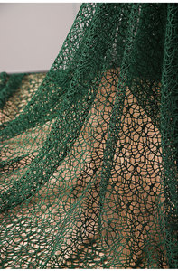 ชุดเดรสตาข่ายสุดสร้างสรรค์แบบ <span class=keywords><strong>DIY</strong></span> ตะขอตาข่ายขนาดใหญ่เนื้อผ้ายืดหยุ่นได้เล็กๆน้อยๆสำหรับตกแต่งเสื้อ<span class=keywords><strong>ผ้า</strong></span>แบบไม่สม่ำเสมอ - Product Image 5