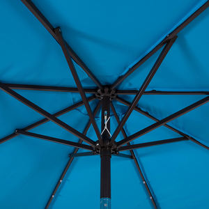 Panel Solar <span class=keywords><strong>de</strong></span> 9 pies para exteriores, cargador <span class=keywords><strong>de</strong></span> sombrilla, paraguas iluminado <span class=keywords><strong>de</strong></span> 32 LED para Patio, mesa <span class=keywords><strong>de</strong></span> mercado, sombrilla <span class=keywords><strong>de</strong></span> <span class=keywords><strong>jardin</strong></span> con inclinación - Product Image 5