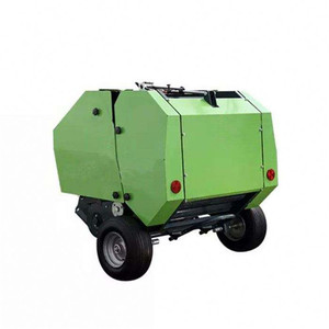 Presse à balles rondes automatique pour foin et paille, montée sur tracteur, pour ensilage d'alfalfa - Product Image 1