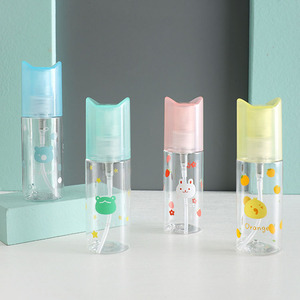 Fenty-botella vacía de plástico para perfume, botella transparente con estampado de logotipo kawaii, para chica, 35ml - Product Image 3