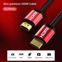 Câble HDMI haute vitesse 4K60Hz 18Gbps à connecteurs plaqués or, très vendu, pour moniteur de jeu, téléviseur, Xbox, PS5