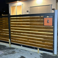 Rampe de protection en aluminium sur mesure, finition mate, facile à nettoyer, pour terrasse, balcon, escalier