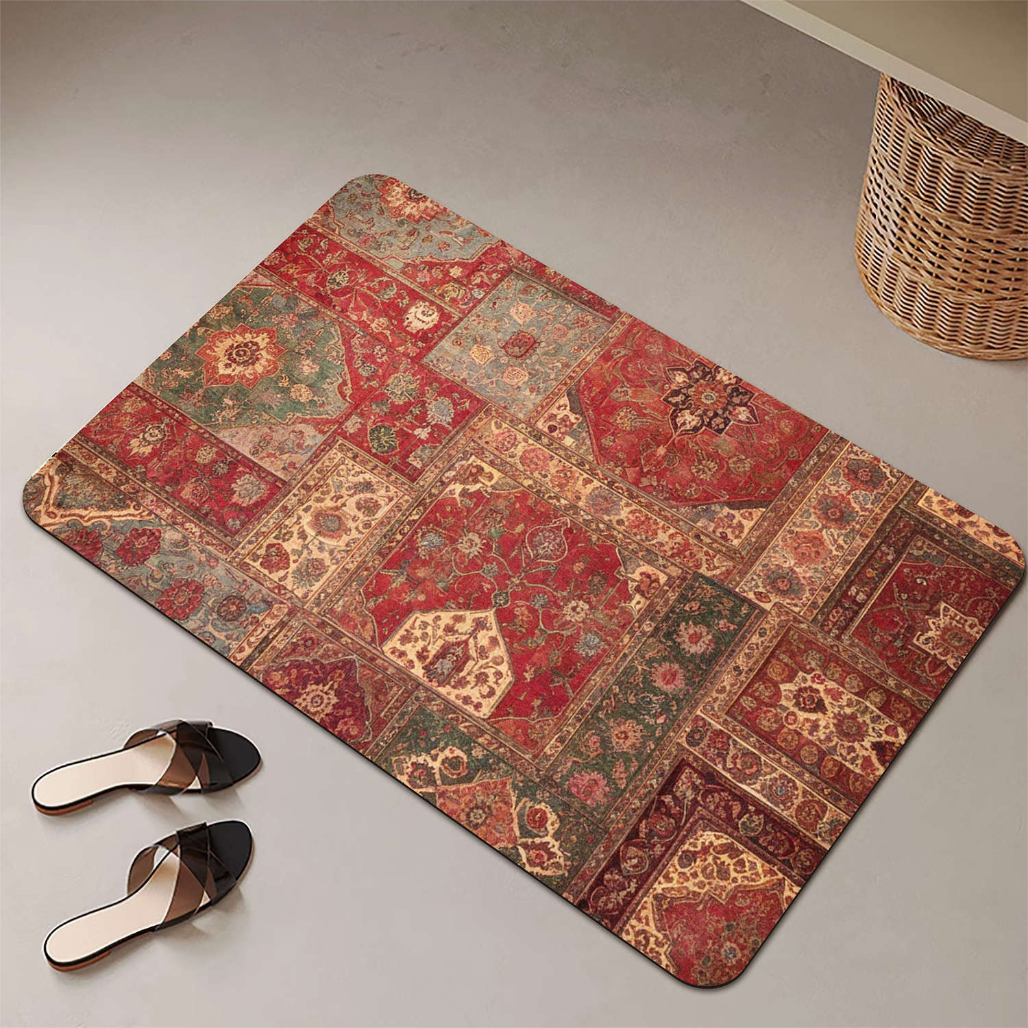 El resplandor del espejo antiguo