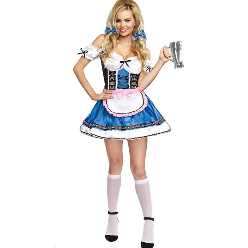 Манни женский немецкий дирндль платье традиционный баварский Октоберфест костюмы