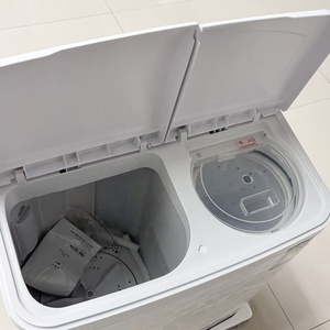 Lave-linge grande capacité 7 kg pour usage domestique, design portable avec pompe de vidange, lave-linge et sèche-linge écoénergétique - Product Image 5