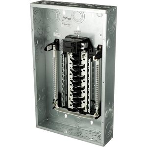 Panel de Distribución Interior GE, Interruptor Principal de 100A, 1P3W, 120/240VAC, 65KAIC, 40 Circuitos, Caja de Distribución Metálica - Product Image 3