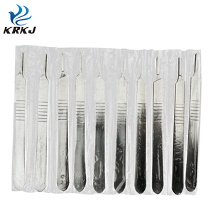 Cettia KD910 hayvan paslanmaz çelik cerrahi hemşirelik aletleri veteriner için <span class=keywords><strong>scalpels</strong></span> ve kolları işletmek - Product Image 4