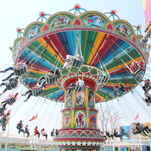 Juegos de Parque de Atracciones al Aire Libre, Atracción de Feria, Columpios y Juegos Giratorios para Niños, Silla Voladora de Lujo Popular con Cabeza Oscilante en Venta - Product Image 5