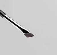 Pinceau à sourcils angulaire super fin YDINI, pinceau de précision pour le façonnage des sourcils, poils synthétiques doux, outil de maquillage