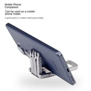 Herramienta Multifunción 13 en 1 de Acero Inoxidable, Herramienta Plegable para Exteriores, Sacacorchos, Destornillador, Llave Inglesa, Cuchillo - Product Image 2