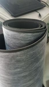 Rouleau de feutre insonorisant en PVC noir pour garage et abri, isolation phonique, amortissement des vibrations, conception industrielle - Product Image 2