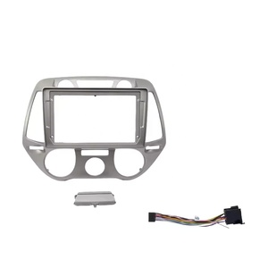 2 Din Android Head Unit Radio mobil, Kit bingkai Radio mobil untuk HYUNDAI I20 2012 2013 2014 Auto Stereo Dash Fascia Trim Bezel Faceplate - Product Image 5
