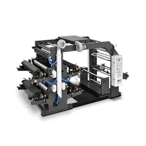 柔印印刷机6色卷柔印印刷机高速标签图形PP无纺布袋印刷Mahine 380V 4色