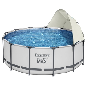 Toldo para Piscina Elevada <span class=keywords><strong>Bestway</strong></span> 58681 y 58681E, Protección Solar de 3.05-5.49 m - Product Image 5