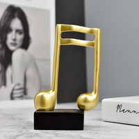Personnalisé Moderne Simple Musique Trophée Personnel Notes Piano Décoration Décor À La Maison Piano Chambre Artisanat Cadeaux