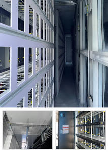 Conteneur de refroidissement par air toutes saisons de 10 pieds, étanche, pour utilisation en milieu désertique, avec structure en acier robuste et système de filtration avancé - Product Image 3