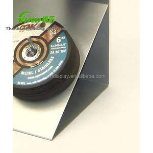 Soporte de exhibición metálico de sobremesa para taller industrial para discos abrasivos y de corte - Exhibidor de discos abrasivos - Product Image 5