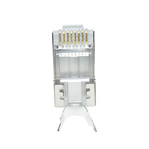 Connecteur Ethernet RJ45 rj 45 8p8c, câble réseau à broches, prise modulaire ethernet cat7, connecteur RJ45 - Product Image 4