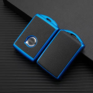 Housse de protection pour clé intelligente de voiture en TPU pour Volvo XC40 XC90 XC70 S60 S80 S90 C30 V70 V90 <span class=keywords><strong>2019</strong></span> 2020 Fob Shell Protector Keychain Accessories - Product Image 4