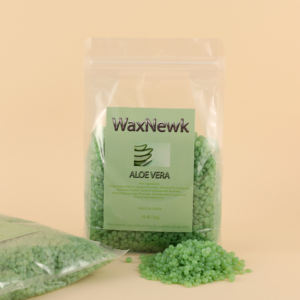 WaxNewK <span class=keywords><strong>Aloe</strong></span> <span class=keywords><strong>Vera</strong></span> Dry Fast Hard Wax Beans1000g 1kg Bikini Depilación a granel Cera depilatoria Cuentas Cera Depilatoria - Product Image 4
