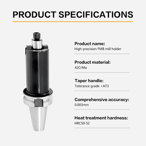 Độ Chính Xác Cao Mặt Nhà Máy Chủ Bt30 Bt40 Bt50 <span class=keywords><strong>CNC</strong></span> Máy Tiện Công Cụ Chủ BT40-FMB22 Mặt Phay Arbor - Product Image 3