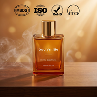Parfum Oud Vanille OEM ODM, ingrédients naturels, arôme de douceur divine, parfum de luxe longue durée pour commande en gros