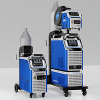 Machine à souder à onduleur Mig 250a 5-en-1 sans gaz et gaz avec chargeur de fil Machine MMA intégrée à l'état neuf