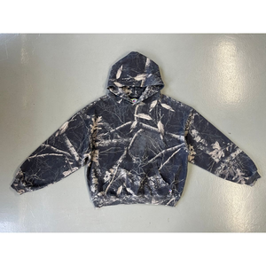 Ensemble de survêtement camouflage Real Tree pour homme – Hoodie et pantalon de jogging coupe ample – Tenue décontractée deux pièces style streetwear – Vente directe usine - Product Image 1