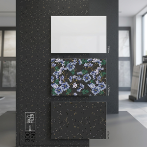 Carreaux carrés en stratifié d'artiste faits à la main de 300x450mm carreaux muraux en céramique numériques antidérapants homogènes pour la décoration de salle de bain de hall extérieur - Product Image 3