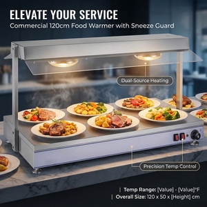 Estación de Calentamiento de Acero Inoxidable para Buffet, Equipo para Restaurantes, Equipo de Cocina para Restaurantes, Equipo de Servicio para Hoteles - Product Image 1