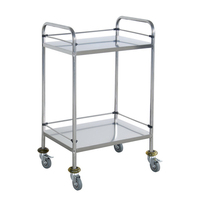 Instrument de haute qualité Chariot en acier inoxydable Théâtre d'opération Instrument médical Chariot en acier inoxydable