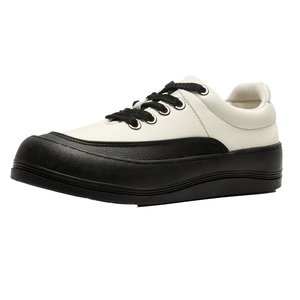 Greatshoes – Dernier style, chaussures décontractées personnalisées beige, respirantes, légères, à lacets, en toile, confortables et souples - Product Image 1