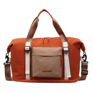 Custom Multi-color Nylon Fitness <b>Bag</b> Large Capacity Hand <b>Bag</b> Dry Wet Separation Shoe <b>Bag</b> Travel Tote Weekender <b>Overnight</b> <b>Bag</b> - Product Image 6