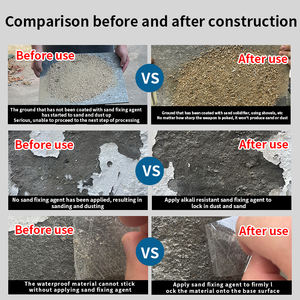 Agente de curado de penetración de <span class=keywords><strong>suelo</strong></span> de cemento Agente de interfaz de fijación de arena de pared Pegamento de <span class=keywords><strong>hormigón</strong></span> de pintura de <span class=keywords><strong>suelo</strong></span> de fijación de arena antipolvo - Product Image 5