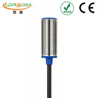 Capteur de proximité magnétique à effet Hall LORDDOM M18 10 mm NPN PNP NO DC 10-30V compact en métal IP65 pour automatisation industrielle
