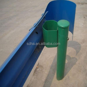 Esportazione globale più stili AASHTO EN1317 acciaio zincato W trave Guard rail strade strade strade strade barriere al traffico - Product Image 5